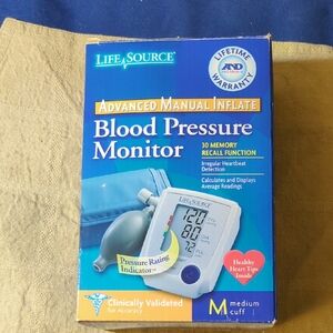 LifeSource Advanced Blood Pressure Monitor Brand New In The Box Only $40